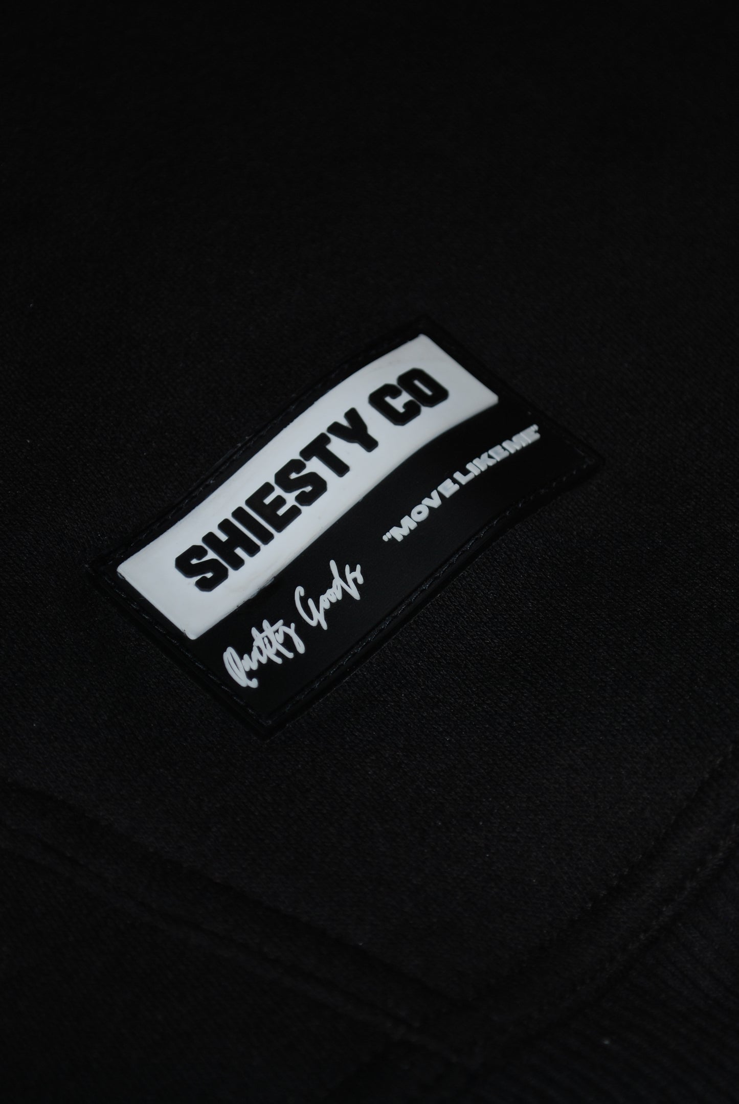 Shiesty Logo Hoodie Black/White