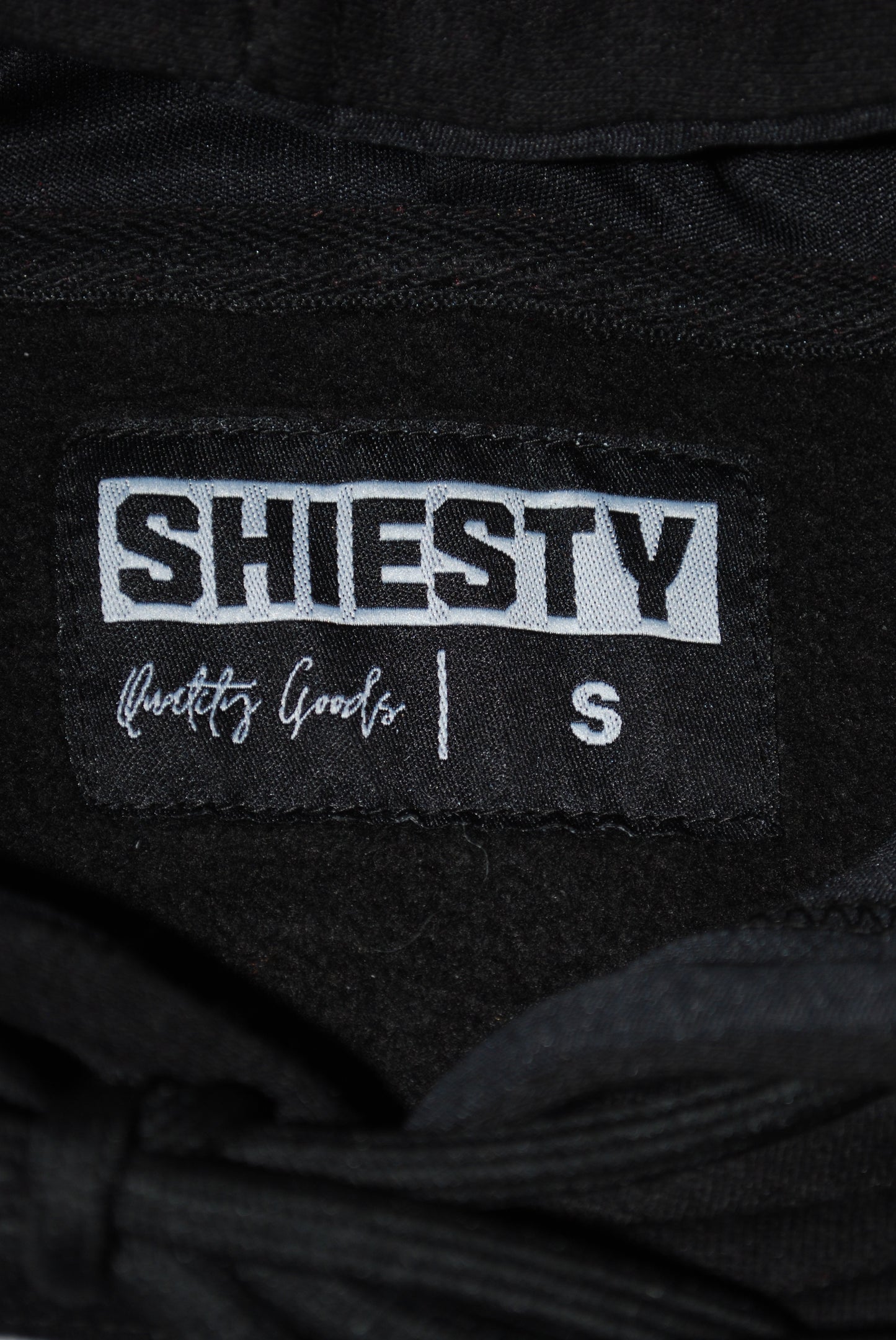 Shiesty Logo Hoodie Black/White