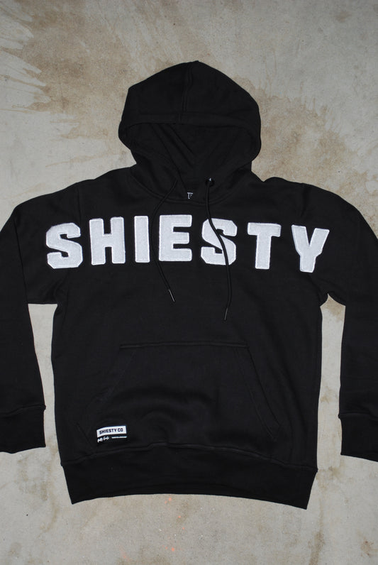 Shiesty Logo Hoodie Black/White